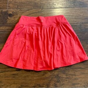 Gilly Hicks Bold Red Circle Skirt